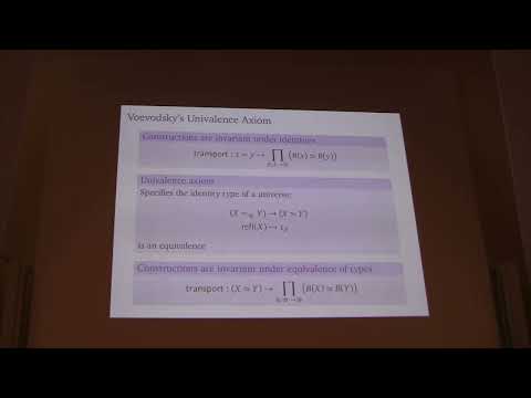 CT2023, Benedikt Ahrens: The Univalence Principle
