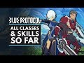 BLUE PROTOCOL | All Classes, Skills & Abilities So Far - Fighter, Striker, Archer & Caster