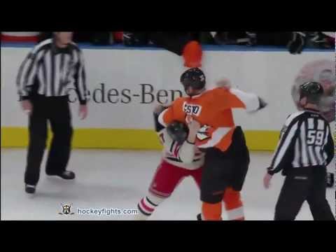 Tom Sestito vs Brandon Dubinsky