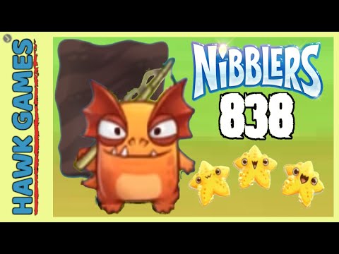 Fruit Nibblers Level 838 - 3 Stars Walkthrough, No Boosters
