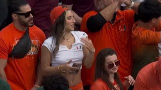 Download lagu ESPN Accidentally Breaks the Internet by Showing Abella Danger During Miami vs Texas A&M mp3