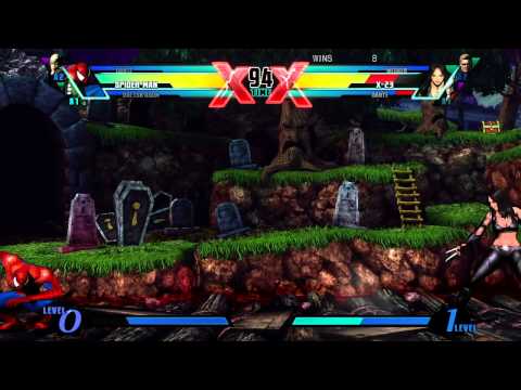 VSB UMvC3 League: Vinny (SpiderMan/Dante/Doom) vs Derek (X-23/Wesker/Dante)