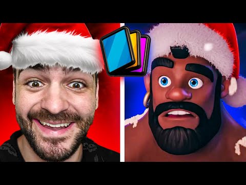 I played the Official Christmas Deck in Clash Royale!🎅