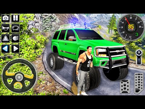 Offroad Jeep Prado Driving - Monster Truck Driver Simulator - Best Android GamePlay