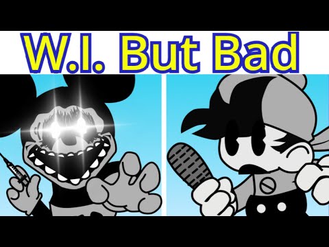 Friday Night Funkin' VS Mickey Mouse - Wednesday Infidelity But Bad PART 1 (FANMADE ANIMATION)