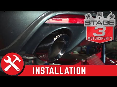 2015-2017 Mustang GT Corsa 3 Inch Sport Axle Back Exhaust Kit Install