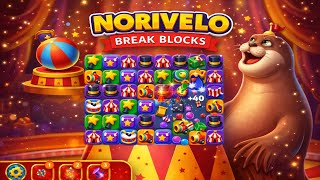 Norivelo: Break Blocks | Satisfying Knife Throw & Block Smash Gameplay (Android/iOS)