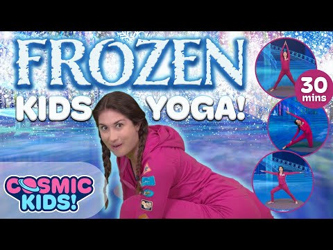 Frozen ❄️ | A Cosmic Kids Yoga Adventure! Frozen Videos for Kids