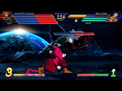 [DBFZ] Gohan kills but with full blue HP...