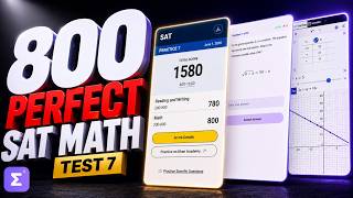 SAT Practice Test 7 — Full Math Walkthrough with Desmos (SPEEDRUN)