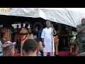 Wasiu Haruna Ishola on stage at the conferment of Wasiu Ayinde Olori Omo Oba Ijebu