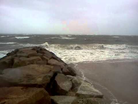 Hurricane Irene's storm surge on cape cod