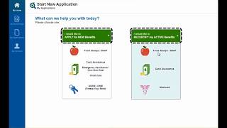 Access HRA - Starting an Application