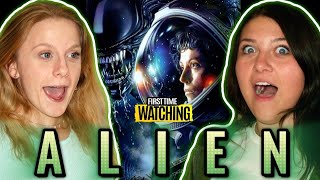 ALIEN Blew Abby's MIND 🤯 MOVIE REACTION and COMMENTARY | First Time Watching ! (1979)