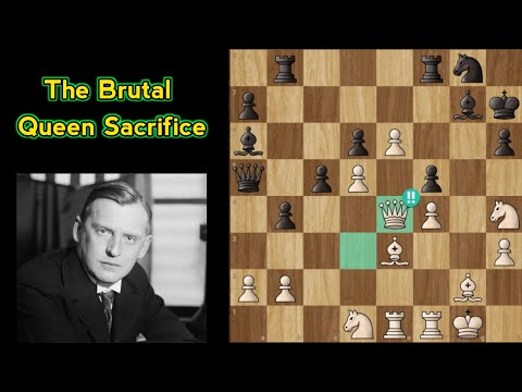 The Best Checkmate Combination || Alekhine Vs Fletcher || Chess Strategies, Tactics And Tricks.
