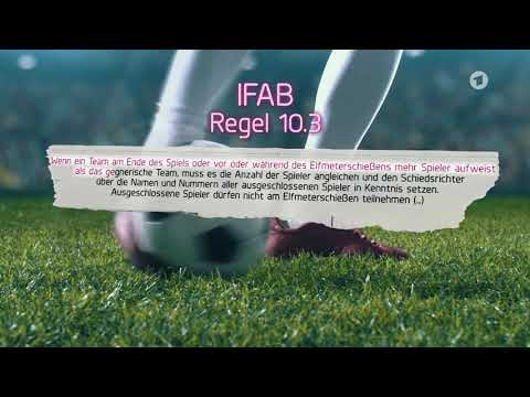 Gerät eine Mannschaft durch einen Platzverweis in Unterzahl und es kommt zum Elfmeterschießen, ...?