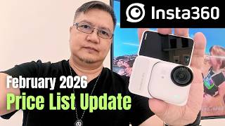 Insta360 Price List Update February 2026