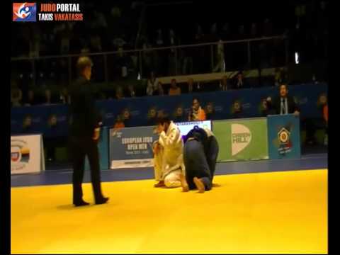 European Judo Open Rome 2015 Final -66kg TATARASHVILI Tornike (GEO) vs. FLICKER Tal (ISR)