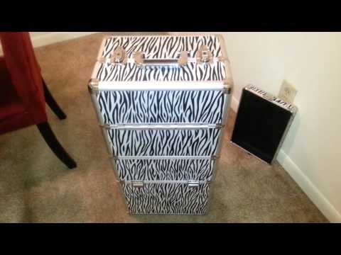 Rolling Makeup Train Case