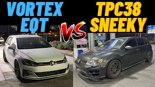 MK7 GTI - Vortex XL, E85 vs TPC38, E85