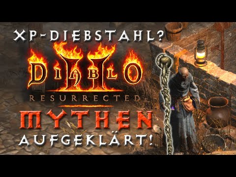 What many don't know...Diablo 2 myths debunked! XP Leech in Party [Diablo 2 Resurrected Basics]