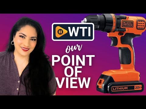 BLACK+DECKER 20V MAX Cordless Drill and Driver - WTI product video review