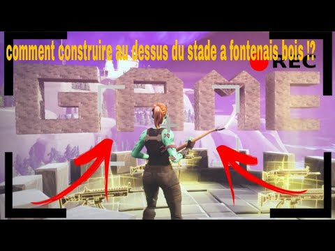 Comment construire au dessus du stade a (Fontenais bois ?)