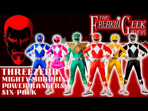 ThreeZero MIGHTY MORPHIN POWER RANGER SIX-PACK: EmGo's Reviews N' Stuff