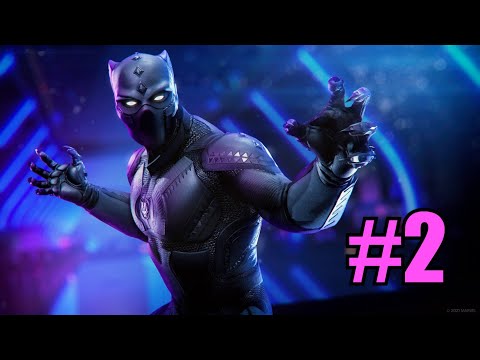 Marvel Avengers BLACK PANTHER DLC - Walkthrough - PART 2 (War for Wakanda)