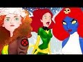 Princesas De Disney Se Convierten X Men