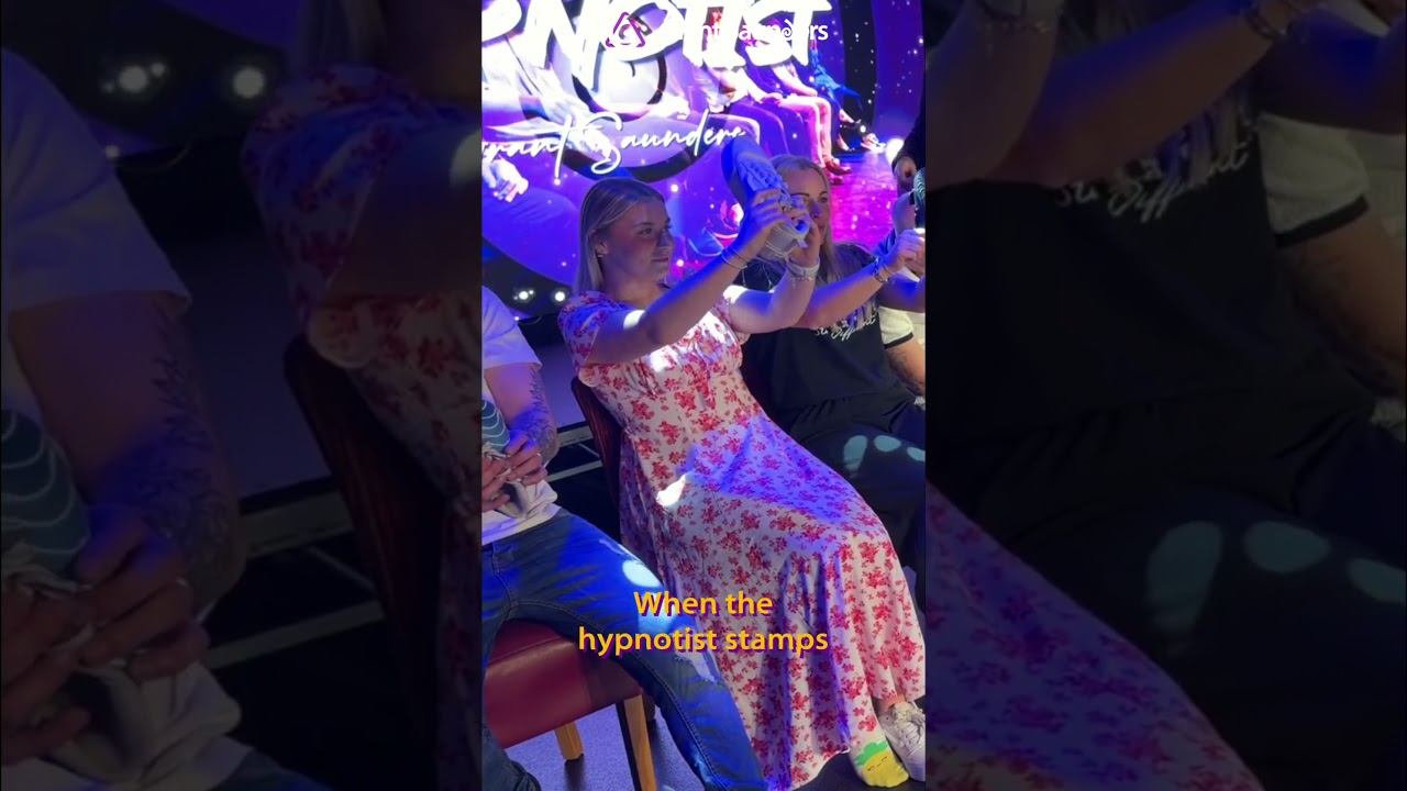 Hypnotist Turns Shoe Phone into Exotic Pet!