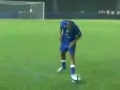Robinho desafiando Ronaldinho GaÃºcho