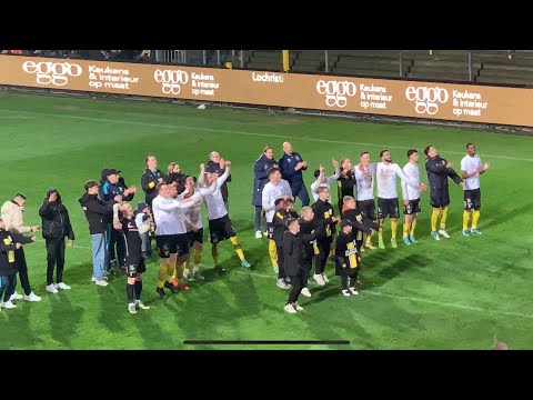 2e Afdeling VV A ⚽️; KSC Lokeren-Temse ⚔️ SC Eendracht Aalst: 1 - 0 🙌🏻🥳😁! ⚪️⚫️🟡❤️