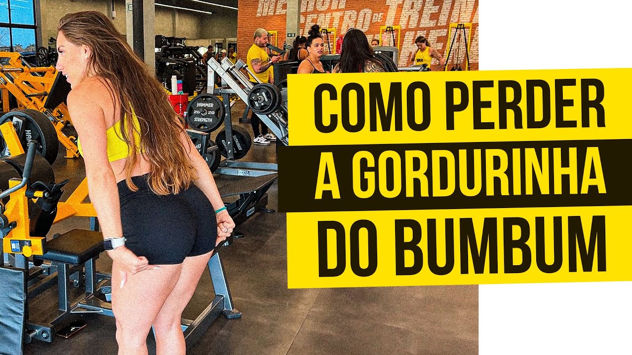COMO PERDER A GORDURA EMBAIXO DO GLÚTEO (BANANINHA)