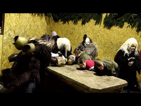 Tischziachn Thurn  Osttirol 2019  Krampus Weber Platzl