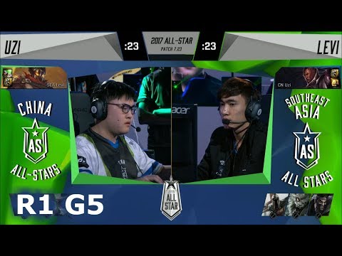 Levi Viktor vs Uzi Lucian | 1v1 All-Stars 2017 Round of 16 | SEA vs CN