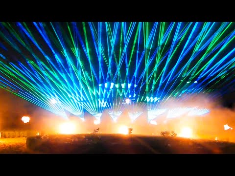 Precision Laser Beam Mapping & Timecode Flame Cannons