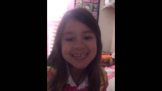 Jasmine Baxter singing this is me