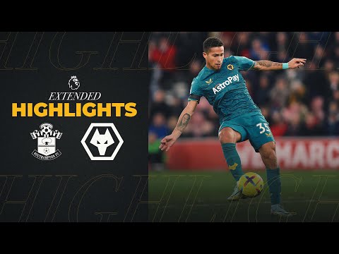 A dream debut for Joao Gomes! | Southampton 1-2 Wolves | Extended Highlights