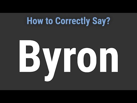 How to Pronounce Name Byron (Correctly!)