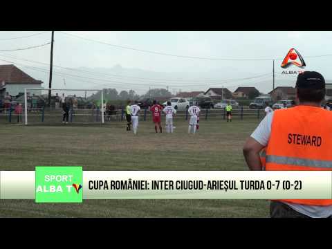 CUPA ROMÂNIEI  INTER CIUGUD - ARIEȘUL TURDA 0-7 (0-2)