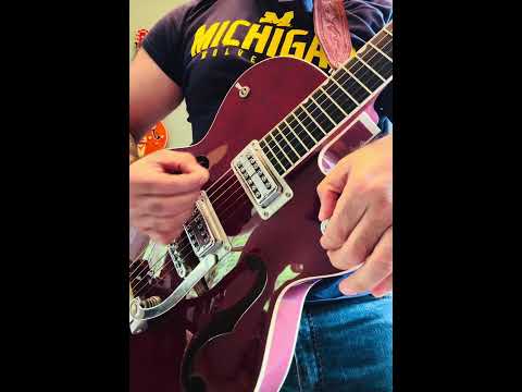2014 Gretsch G6120SHR Brian Setzer Hot Rod Roman Red MIJ w/OHSC image 12