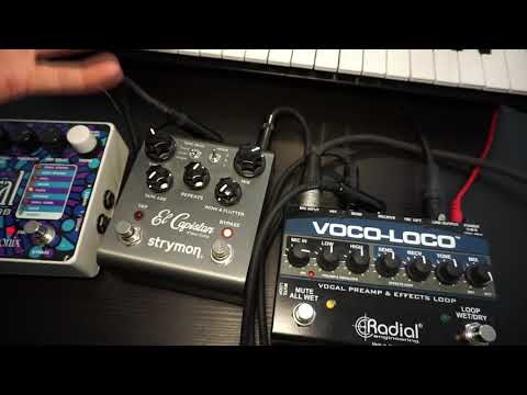 Voco Loco Pre-Amp Pedal from Radial Engineering - Tutorial Jessica Sligter