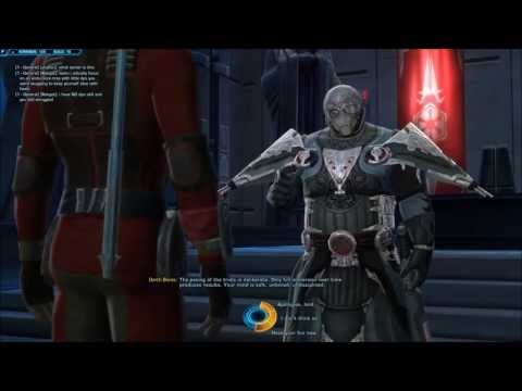SWTOR -- Sith Warrior story part 1 (complete) A New Sith is Born
