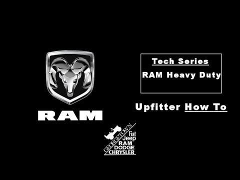 Auxiliary Switches & Upfitter Wiring | RAM HD Tech Series