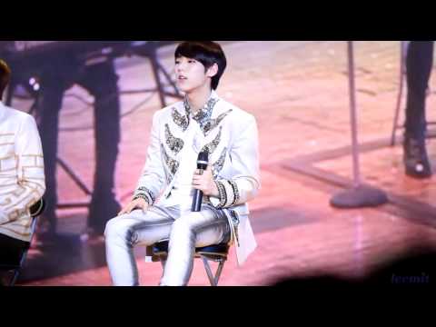 [FANCAM] 120407 BTOB Minhyuk - Heaven (cover) @ Kpop Concert Lotte World