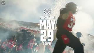 Single tickets for the REDBLACKS 2026 season are now on sale!