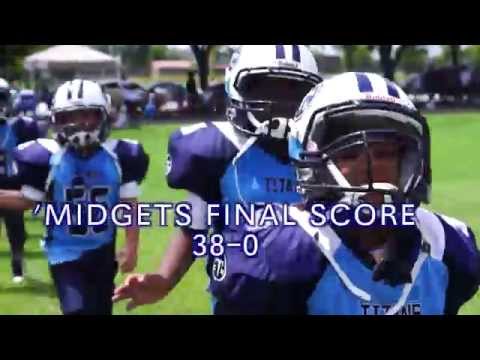 Central Houston Titans MIDGET Football (Filmed by Vision 4 Productions)
