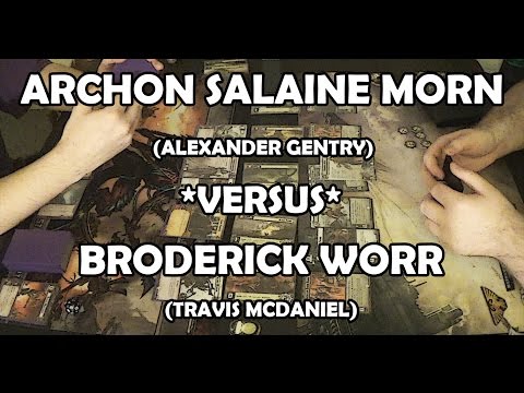 Archon Salaine Morn versus Broderick Worr - Warhammer 40,000: Conquest