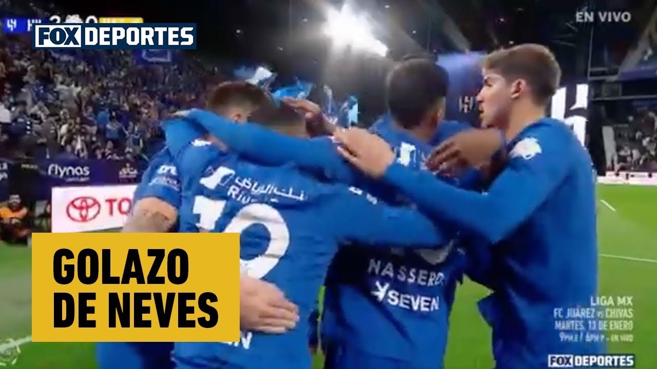 🔥 GOLAZO DE NEVES | Al Hilal 2-0 Al Hazem | Jornada 14 | SPL 2026